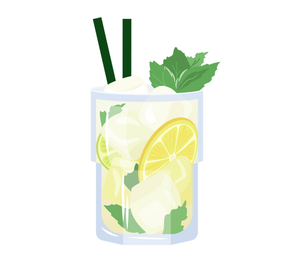 Pear & Ginger Mojito